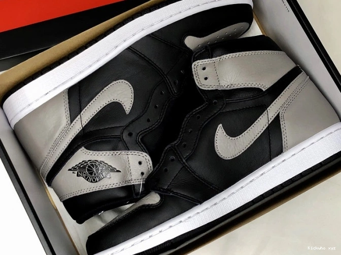OG Grey 1 Jordan 555088-013 Retro Black Air High Shadow 0725